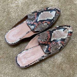 Madewell Snakeskin Loafers